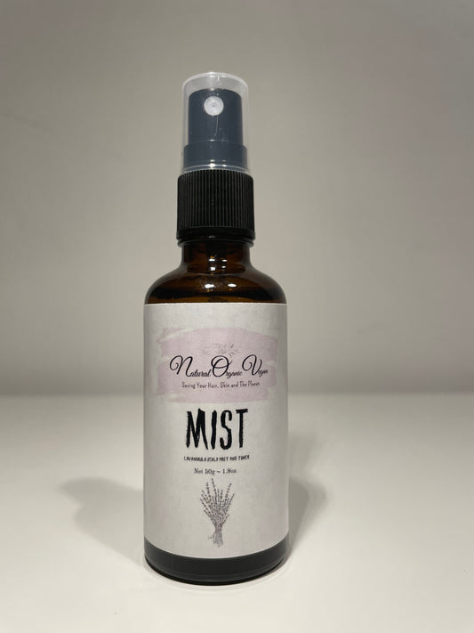 Lavender Mist Facial Toner and Scalp Spray